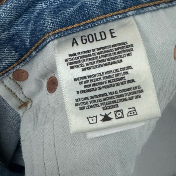 Agolde Jaden Jean Shorts - Picture 5 of 6